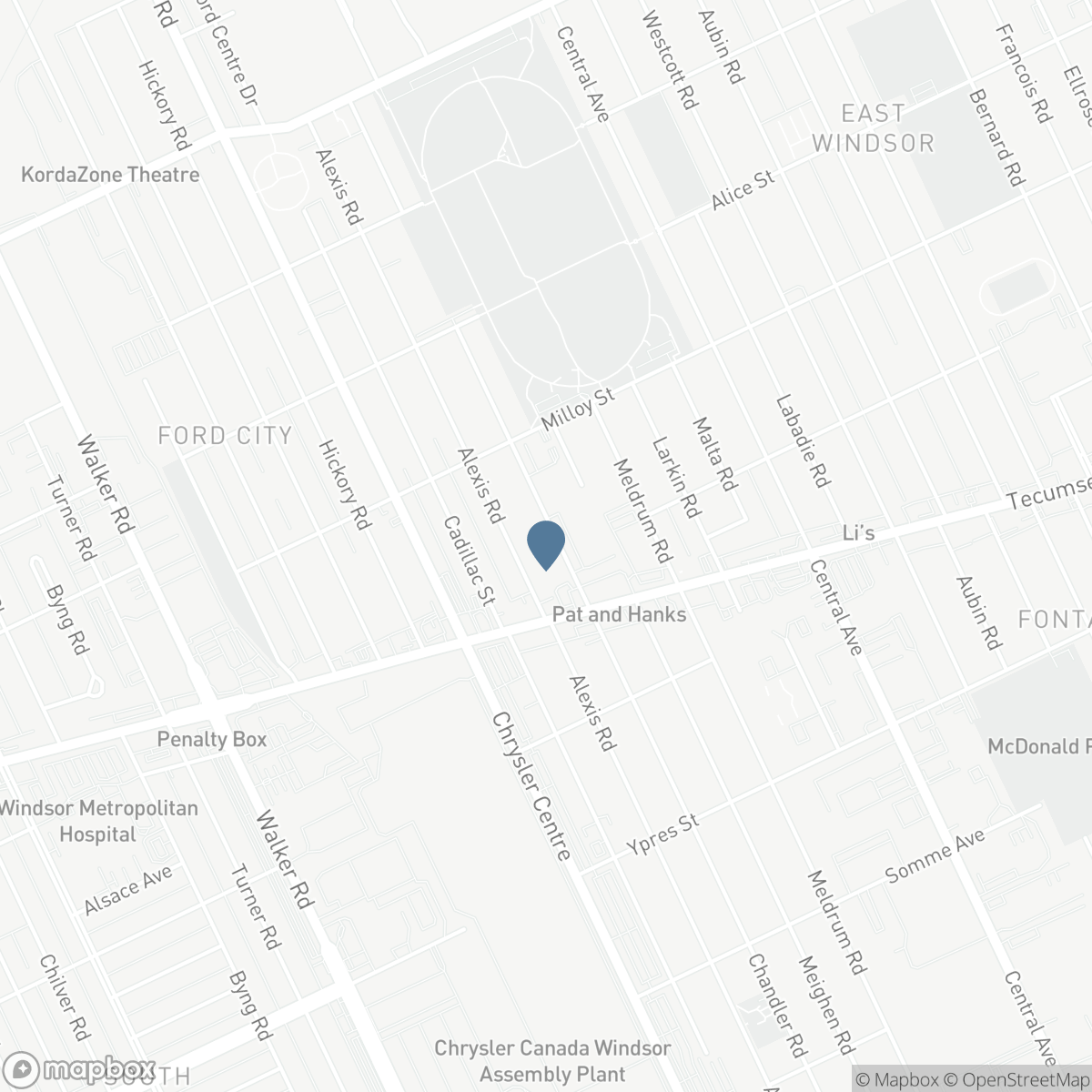 1859 Chandler, Windsor, Ontario N8W 4A2